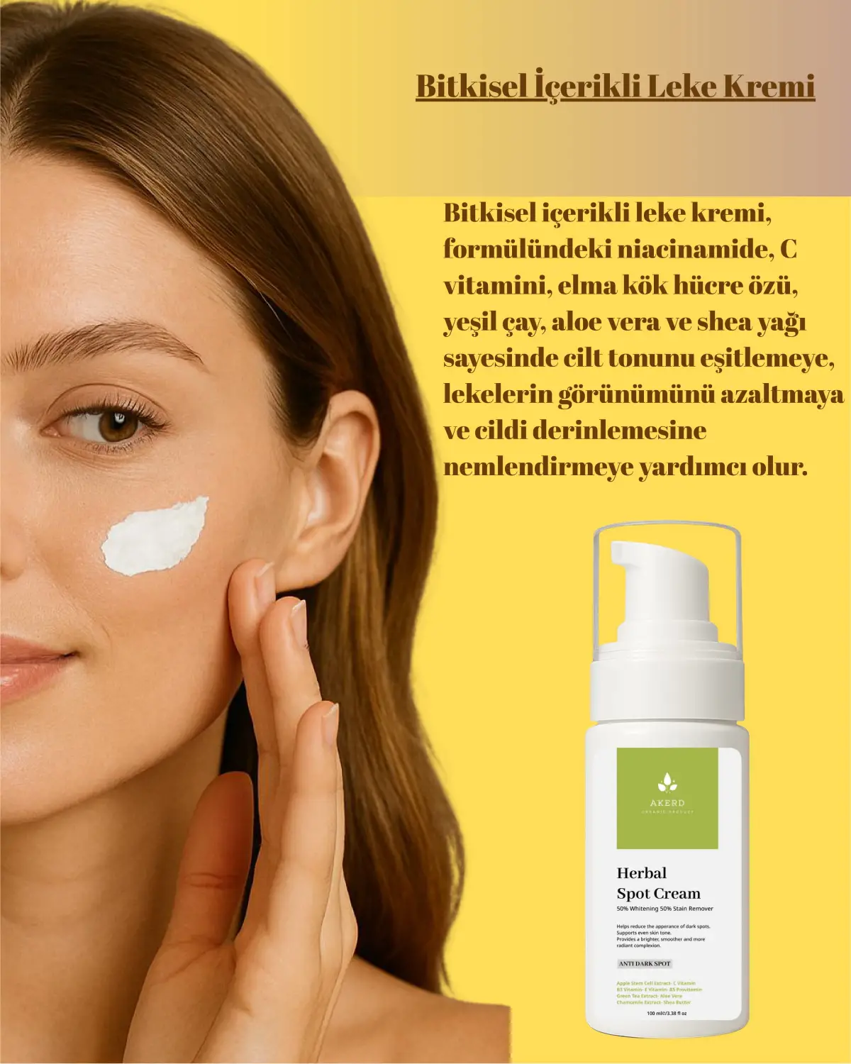 LEKE KREMİ Beyazlatıcı Kararma