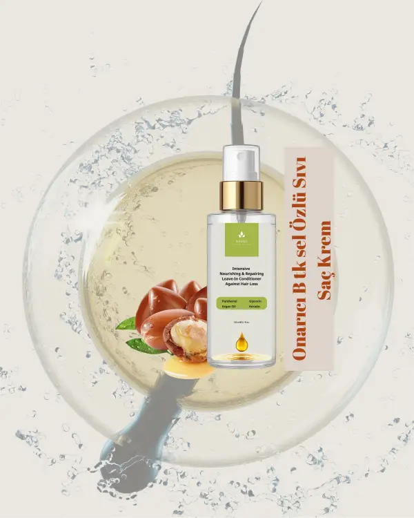 AKERD COSMETİCS Saç Sprey Çift Fazlı Keratin içerikli Fön Suyu.Saç Bakım Spreyi. Kolay Tarama. Doğal ve Bakım