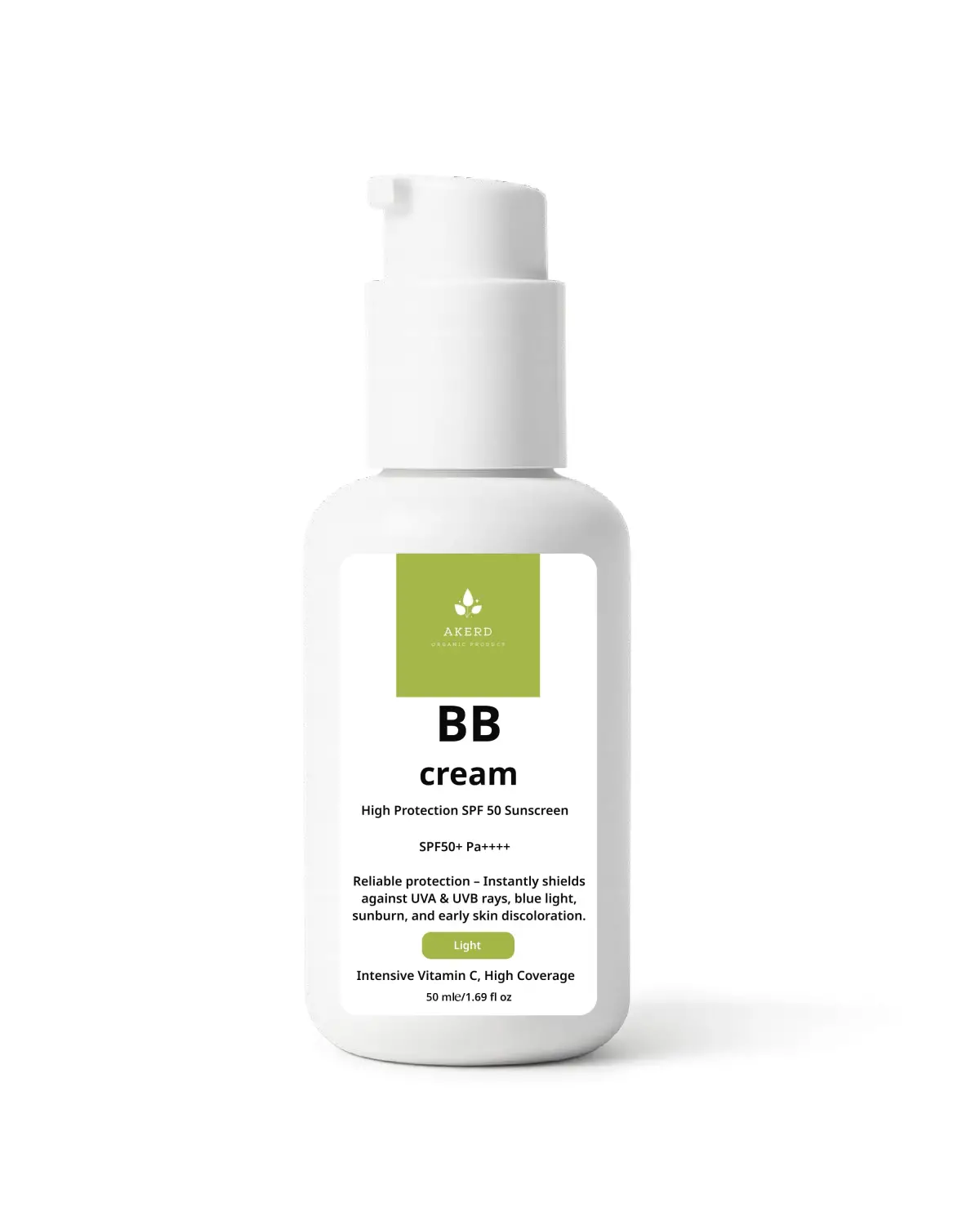 BB Krem spf 50 Yüksek Korumalı Akne Leke İzleri Kararma Beyazlatıcı Dark - 1 BB Krem spf 50 Yüksek K